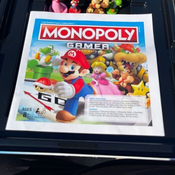 Super Nintendo MONOPOLY GAMER Board Game - Super Mario - Hasbro 2017 - Picture 4 of 5